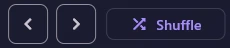 The two arrow buttons and the Shuffle button.